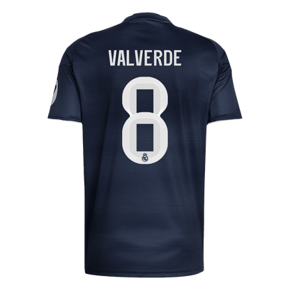 Real Madrid 2025/26 Vieras Pelipaita Miesten VALVERDE #8 [PREMIUM] - kuva 11