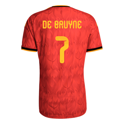 Belgium World Cup 2026 Koti Pelipaita (Player Version) Miesten DE BRUYNE #7 - kuva 8