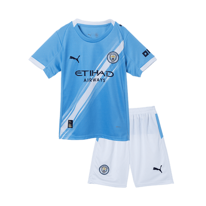 Manchester City 2025/26 Koti Pelipaitasetti Lasten - kuva 16