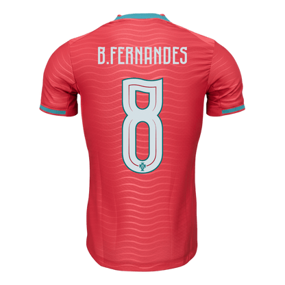 Portugal World Cup 2026 Koti Pelipaita (Player Version) Miesten B.FERNANDES #8 - kuva 8