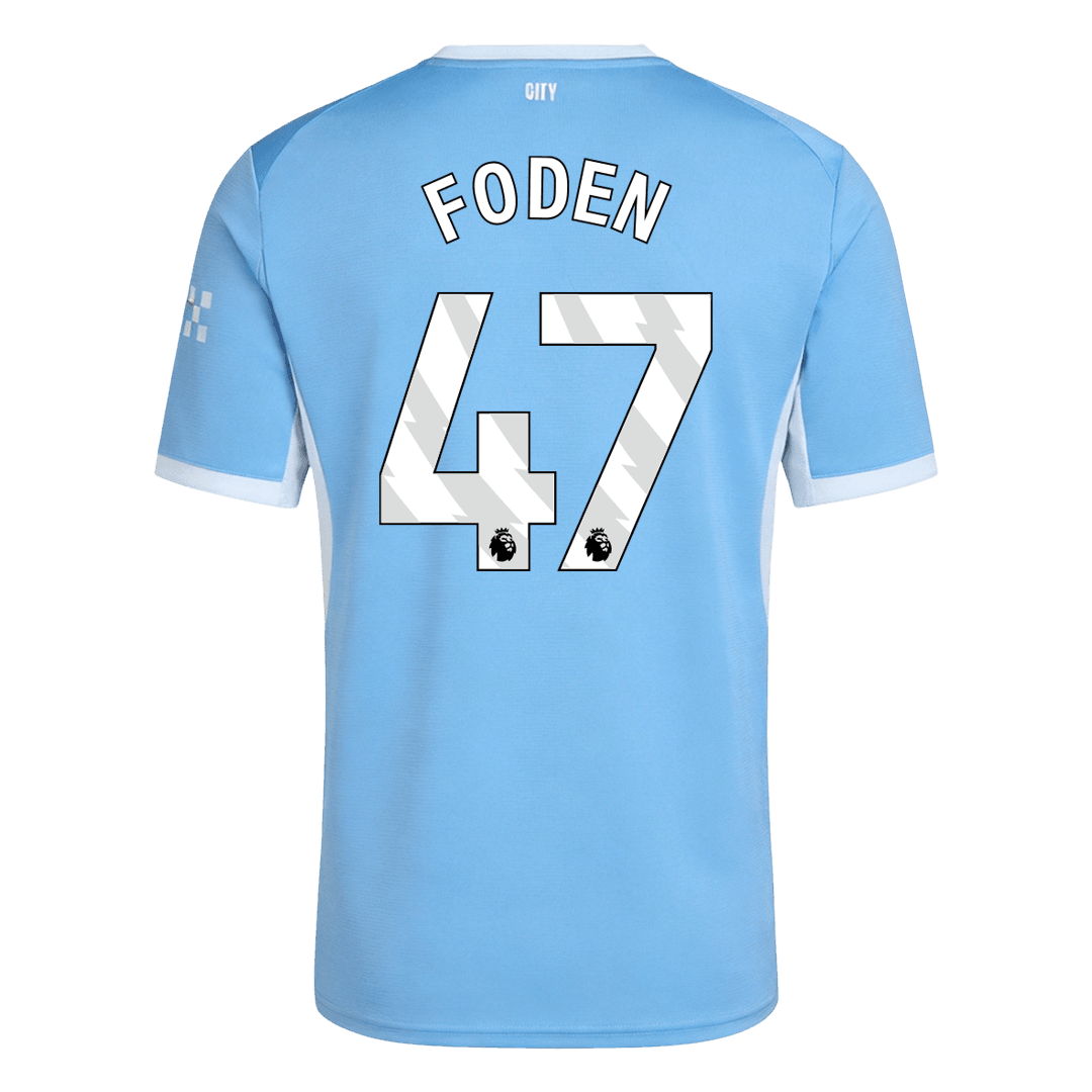 Manchester City 2026/27 Koti Pelipaita Miesten FODEN #47 - kuva 12