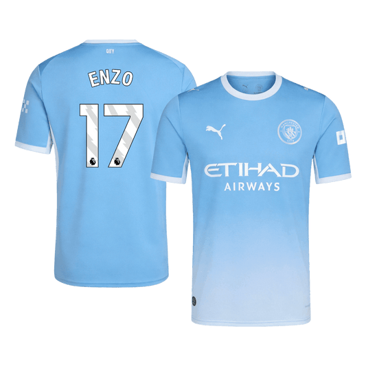 Manchester City kotipelipaita 2026/27 – Enzo #17