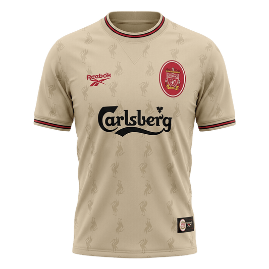Liverpool 1996/97 Vieras Retro -pelipaita Miesten