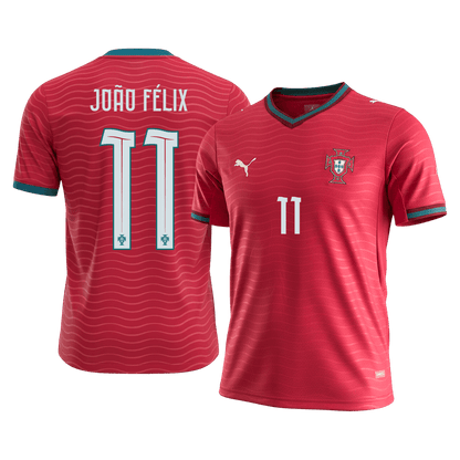 Portugal World Cup 2026 Koti Pelipaita Miesten JO?O FéLIX #11 [PREMIUM]