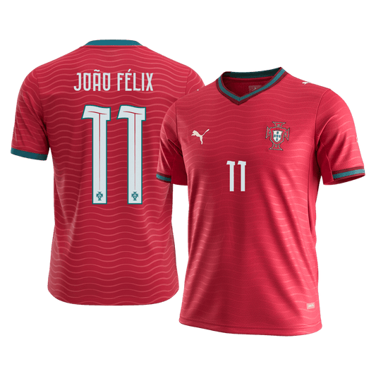 Portugal World Cup 2026 Koti Pelipaita Miesten JO?O FéLIX #11 [PREMIUM]