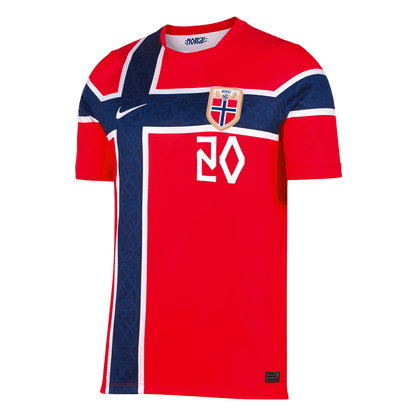 Norway World Cup 2026 Koti Pelipaita Miesten NUSA #20 - kuva 2