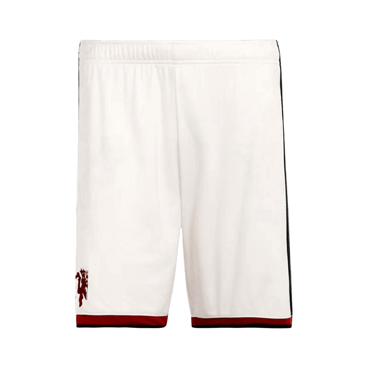 Manchester United kolmannet shortsit 2026/27 – shortsien etupuoli