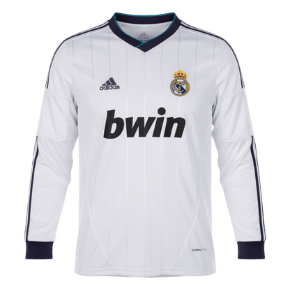 Real Madrid 2012/13 Koti Pitk?hihainen Retro -pelipaita Miesten