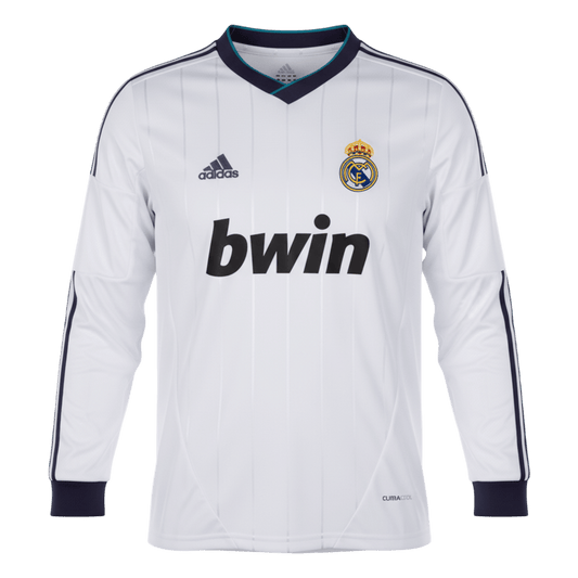Real Madrid 2012/13 Koti Pitk?hihainen Retro -pelipaita Miesten