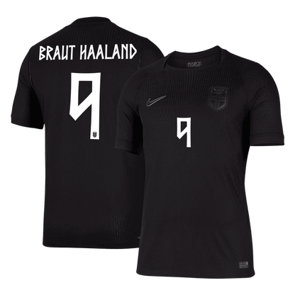 Norway World Cup 2026 Vieras Pelipaita (Player Version) Miesten BRAUT HAALAND #9