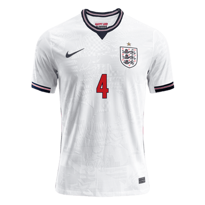 England World Cup 2026 Koti Pelipaita (Player Version) Miesten RICE #4 - kuva 8