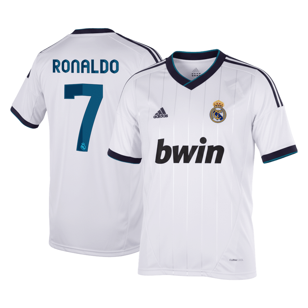 Real Madrid 2012/13 Koti Retro -pelipaita Miesten RONALDO #7