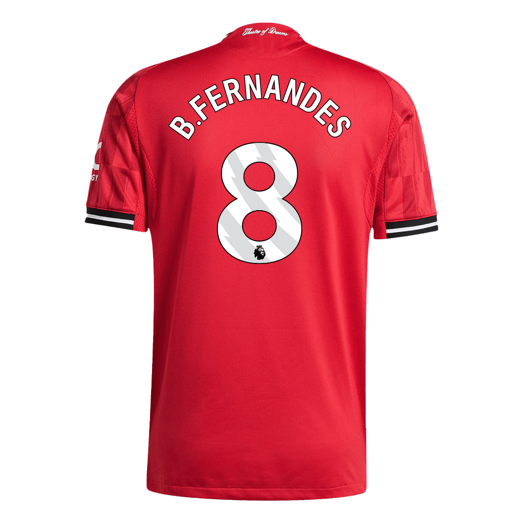Manchester United 2025/26 Koti Pelipaita (Player Version) Miesten B.FERNANDES #8 - kuva 11