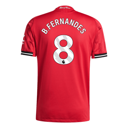 Manchester United 2025/26 Koti Pelipaita (Player Version) Miesten B.FERNANDES #8 - kuva 11