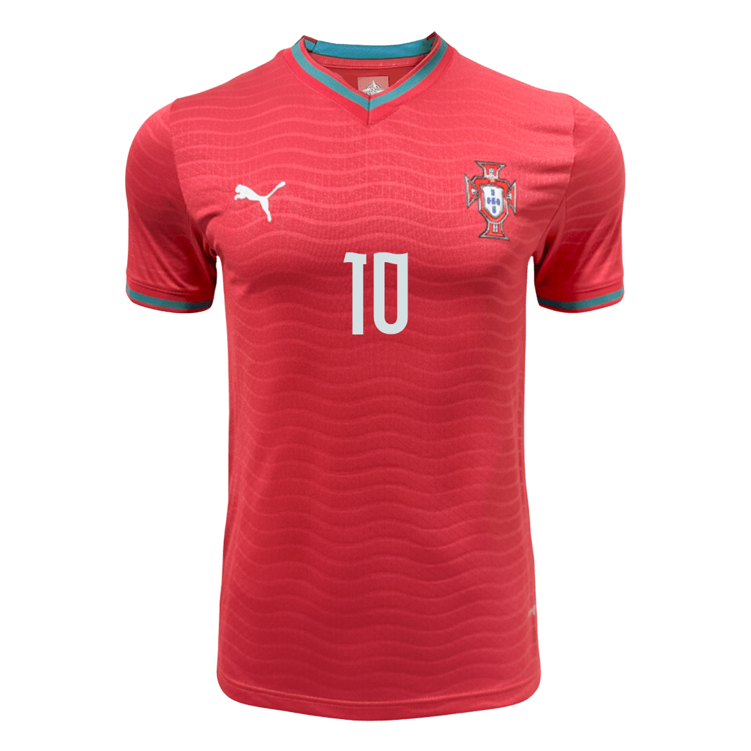 Portugal World Cup 2026 Koti Pelipaita (Player Version) Miesten BERNARDO #10 - kuva 9