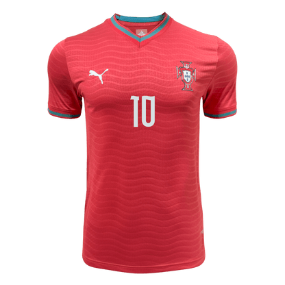 Portugal World Cup 2026 Koti Pelipaita (Player Version) Miesten BERNARDO #10 - kuva 9