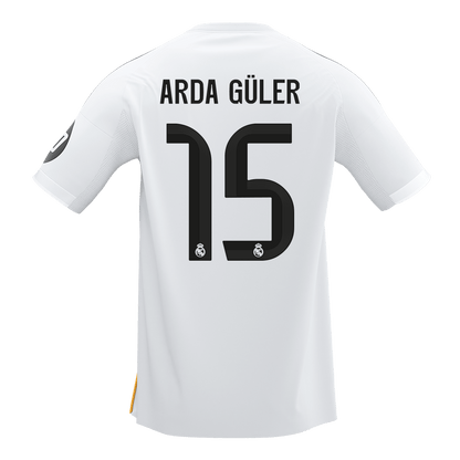 Real Madrid 2025/26 Koti Pelipaita Miesten ARDA GüLER #15 - kuva 9