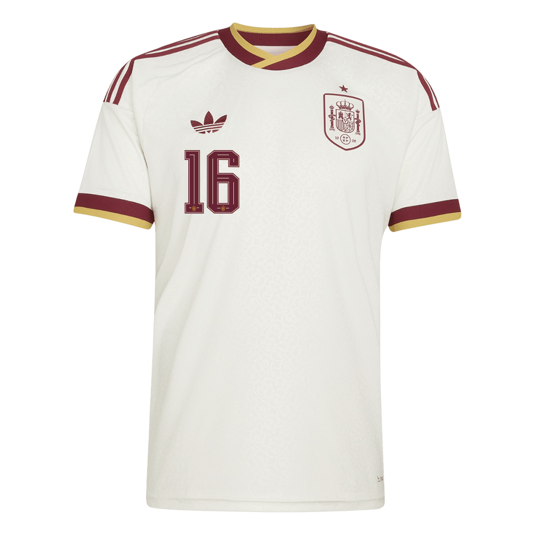 Spain World Cup 2026 Vieras Pelipaita Miesten RODRIGO #16 - kuva 2