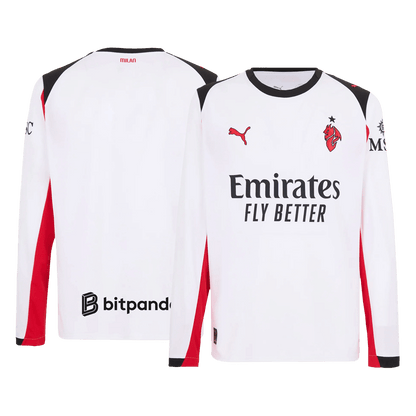 AC Milan 2025/26 Vieras Pitk?hihainen pelipaita Miesten - kuva 10