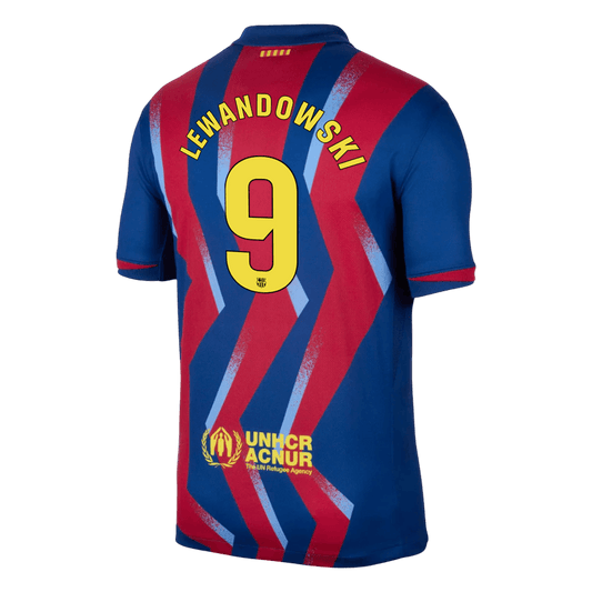 Barcelona 2025/26 Nelj?s Pelipaita Miesten LEWANDOWSKI #9 - kuva 2