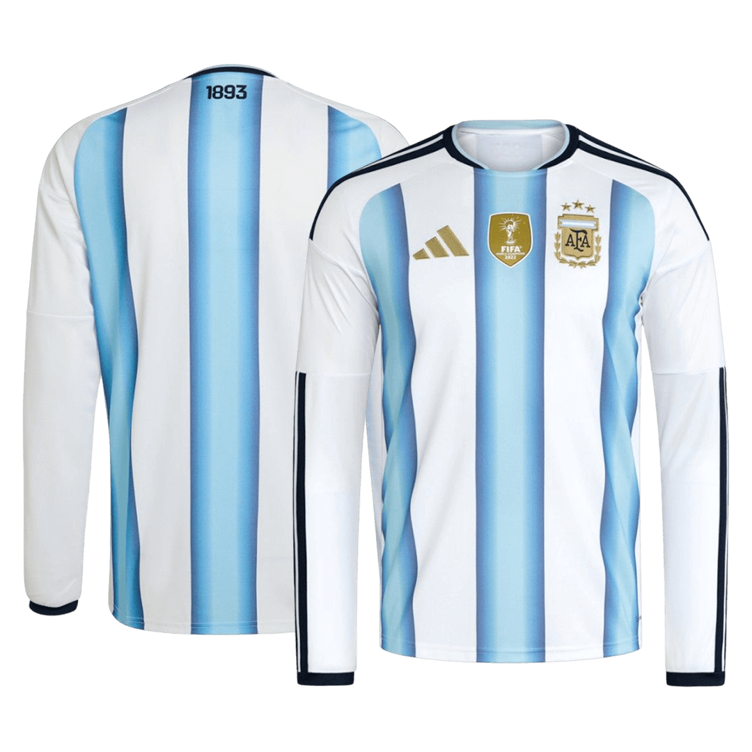 Argentina World Cup 2026 Koti Pitk?hihainen pelipaita Miesten - kuva 10