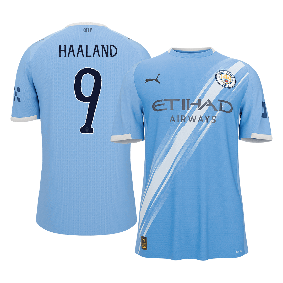 Manchester City World Cup 2025/26 Koti Pelipaita Miesten HAALAND #9 [PREMIUM]