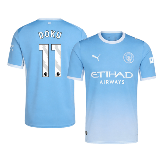 Manchester City kotipelipaita 2026/27 – Doku #11
