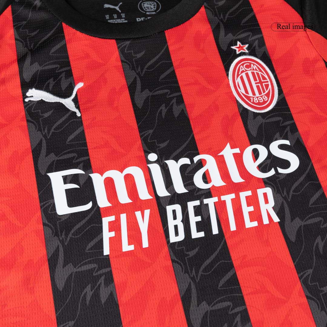 AC Milan 2025/26 Koti Pelipaitasetti Lasten - kuva 7