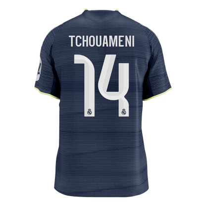 Real Madrid 2025/26 Vieras Pelipaita (Player Version) Miesten TCHOUAMENI #14 [PREMIUM] - kuva 9