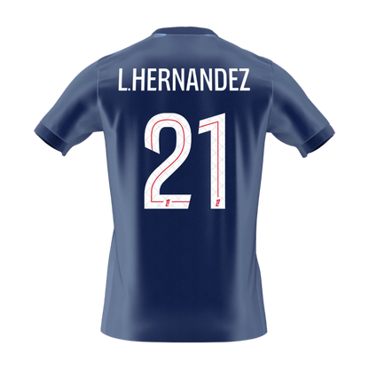 PSG 2025/26 Koti Pelipaita Miesten L.HERNANDEZ #21 [PREMIUM] - kuva 8