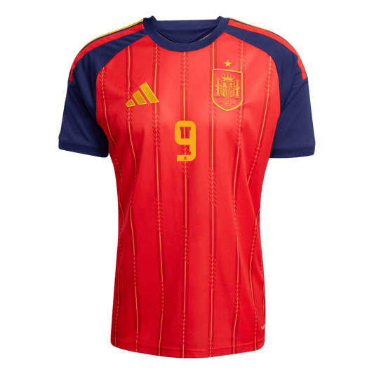 Spain World Cup 2026 Koti Pelipaita Miesten GAVI #9 [PREMIUM] - kuva 2