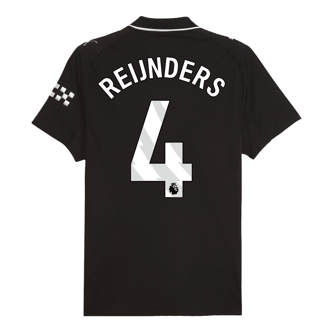 Manchester City 2025/26 Vieras Pelipaita (Player Version) Miesten REIJNDERS #4 - kuva 4