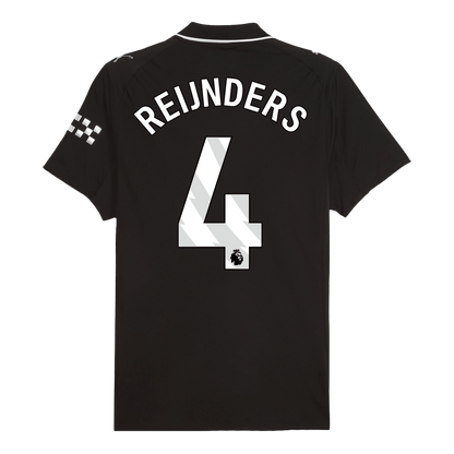 Manchester City 2025/26 Vieras Pelipaita (Player Version) Miesten REIJNDERS #4 - kuva 4