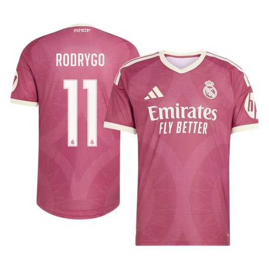 Real Madrid kolmas pelipaita 2026/27 – Rodrygo #11 (pelaajaversio)
