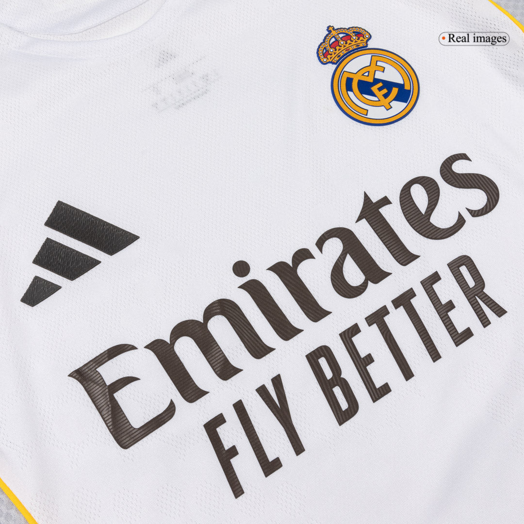 Real Madrid 2025/26 Koti Pelipaita (Player Version) Miesten MBAPPé #10 [PREMIUM] - kuva 5