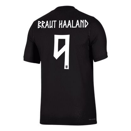Norway World Cup 2026 Vieras Pelipaita (Player Version) Miesten BRAUT HAALAND #9 - kuva 3