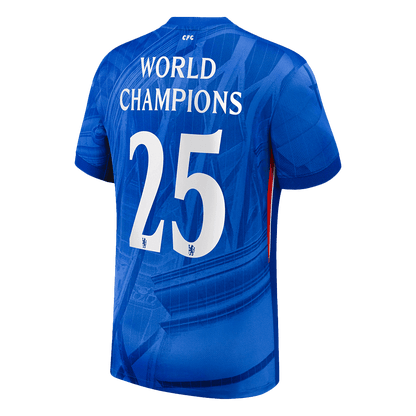 Chelsea 2025/26 Koti Pelipaita Miesten WORLD CHAMPIONS #25 [PREMIUM] - kuva 3