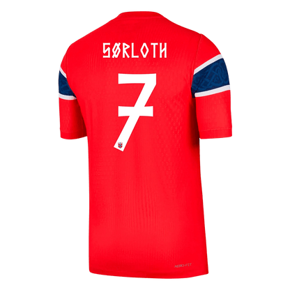 Norway World Cup 2026 Koti Pelipaita (Player Version) Miesten S?RLOTH #7