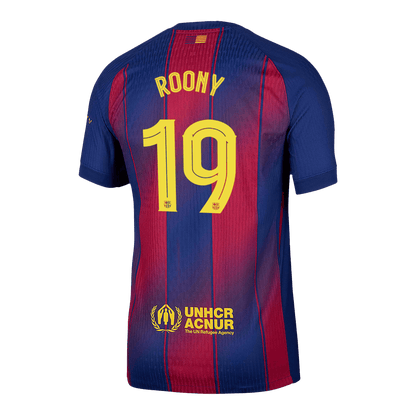 Barcelona 2025/26 UCL Koti Pelipaita (Player Version) Miesten ROONY #19 - kuva 13