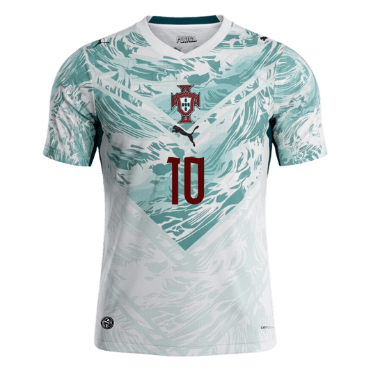 Portugal World Cup 2026 Vieras Pelipaita Miesten BERNARDO #10 - kuva 2