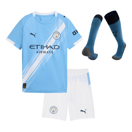 Manchester City 2025/26 Koti Lasten t?ydellinen peliasu