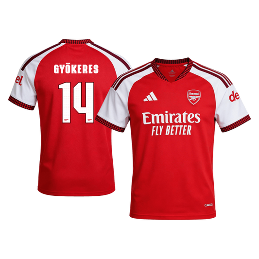 Arsenal kotipelipaita 2026/27 UCL – Gyökeres #14