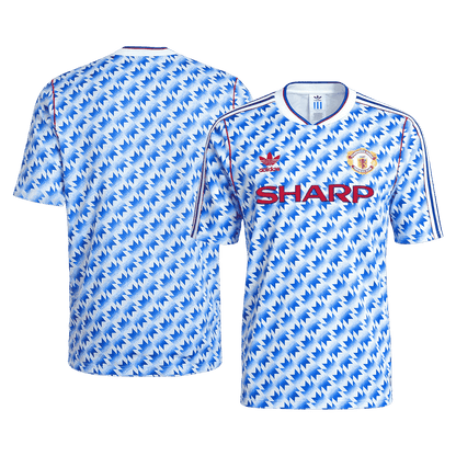 Manchester United 1990/92 Vieras Retro -pelipaita Miesten - kuva 2