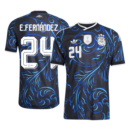 Argentina World Cup 2026 Vieras Pelipaita (Player Version) Miesten E. FERNANDEZ #24