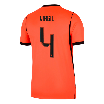 Netherlands World Cup 2026 Koti Pelipaita Miesten VIRGIL #4 - kuva 9