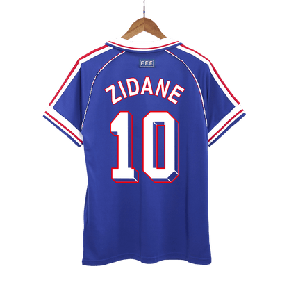 France World Cup 1998 Koti Retro -pelipaita Miesten ZIDANE #10