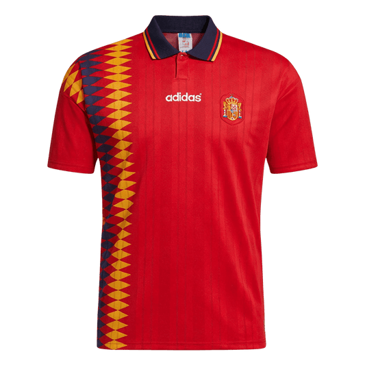Spain 1994 Koti Retro -pelipaita Miesten