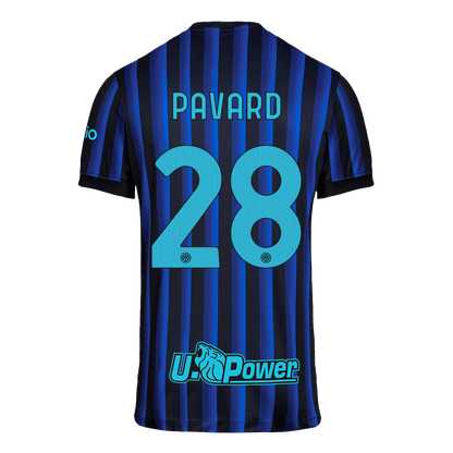 Inter Milan 2025/26 Koti Pelipaita Miesten PAVARD #28 - kuva 11