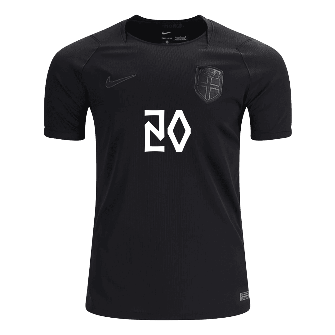 Norway World Cup 2026 Vieras Pelipaita Miesten NUSA #20 - kuva 2