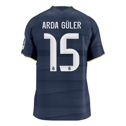 Real Madrid 2025/26 Vieras Pelipaita (Player Version) Miesten ARDA GüLER #15 [PREMIUM] - kuva 9